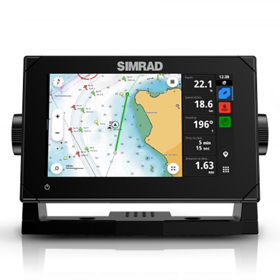 Navico Nsx Simrad 3007 7´´ Multifunction Display Durchsichtig 220 x 157 x 110 mm von Navico