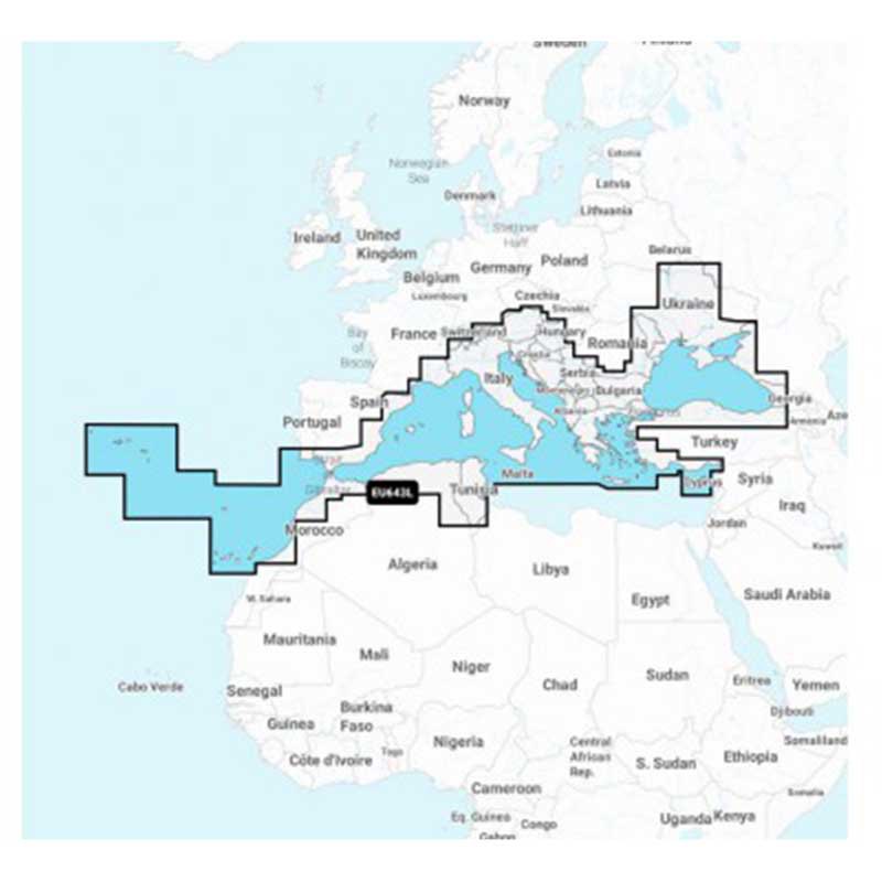 Navionics Naeu643l-mediterranean And Black Sea Eu643l-large Map Blau Navionics Naeu643l-mediterranean And Black Sea Eu643l-large Map Blau von Navionics