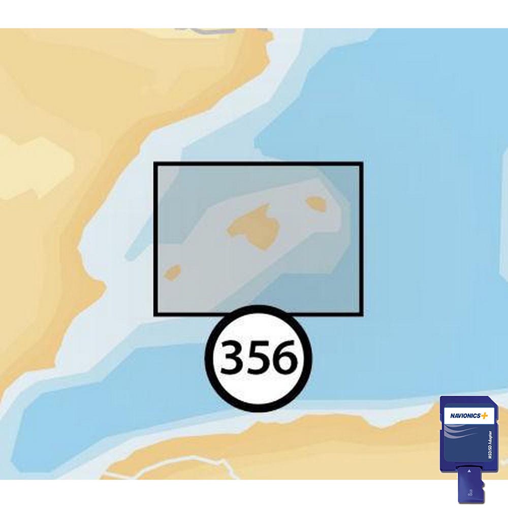Navionics Navionics+ Small Sd Mallorca And Menorca Map Blau von Navionics