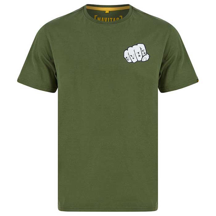 Navitas Knuckles Short Sleeve T-shirt Grün L Mann Navitas Knuckles Short Sleeve T-shirt Grün L Mann von Navitas