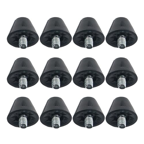 12 Stück Fußballschuh-Stollen, Fußballschuh-Spikes, Nylon, Ersatz-Stollen, Schraubstollen, Fußballnieten, Nylon, Fußballnieten 12 Stück Fußballschuh-Stollen, Fußballschuh-Spikes, Nylon, Ersatz-Stollen, Schraubstollen, Fußballnieten, Nylon, Fußballnieten von Navna