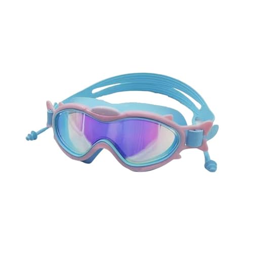 Navna Schwimmbrille mit Ohrstöpseln für Kinder, 180 Grad Weitsicht, Frosch-resistent, Schwimmbrille für Jungen und Mädchen von Navna