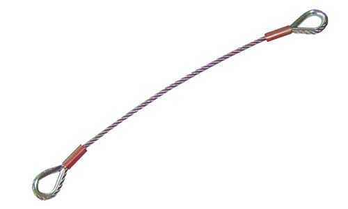 Navyline Drahtstropp mit Auge und Kausch - Drahtseil, Größe:4x500mm Navyline Drahtstropp mit Auge und Kausch - Drahtseil, Größe:4x500mm von Navyline