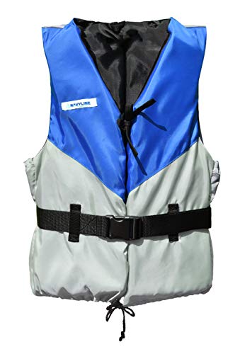 Navyline Unisex 50N Schwimmhilfe Schwimmweste, Farbe:blau/grau, Größe:90kg+ Navyline Unisex 50N Schwimmhilfe Schwimmweste, Farbe:blau/grau, Größe:90kg+ von Navyline
