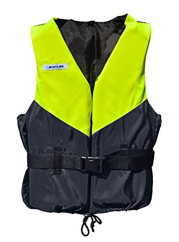 Navyline Unisex 50N Schwimmhilfe Schwimmweste, Farbe:gelb/Navyblau, Größe:30-50kg Navyline Unisex 50N Schwimmhilfe Schwimmweste, Farbe:gelb/Navyblau, Größe:30-50kg von Navyline