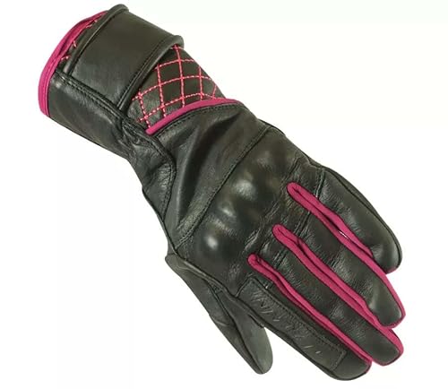 Nazran Aroma 2.0 Damen Motorradhanshluhe Leder Schwarz/Rosa S Nazran Aroma 2.0 Damen Motorradhanshluhe Leder Schwarz/Rosa S von Nazran