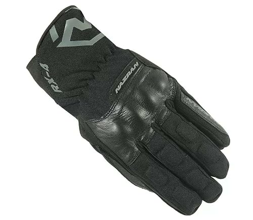 Nazran RX-4 Motorradhandschuhe wasserdichte Schwarz S von Nazran