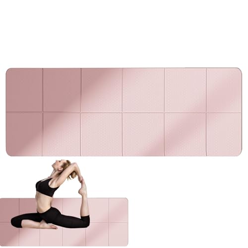 Nbbwwu Faltbare Trainingsmatte, faltbare Yogamatte | Leichte Gymnastikmatte - 72 x 24 x 0,1 Zoll, funktioniert hervorragend auf jedem Boden für Stretching, Cardio- oder Heimtraining Nbbwwu Faltbare Trainingsmatte, faltbare Yogamatte | Leichte Gymnastikmatte - 72 x 24 x 0,1 Zoll, funktioniert hervorragend auf jedem Boden für Stretching, Cardio- oder Heimtraining von Nbbwwu