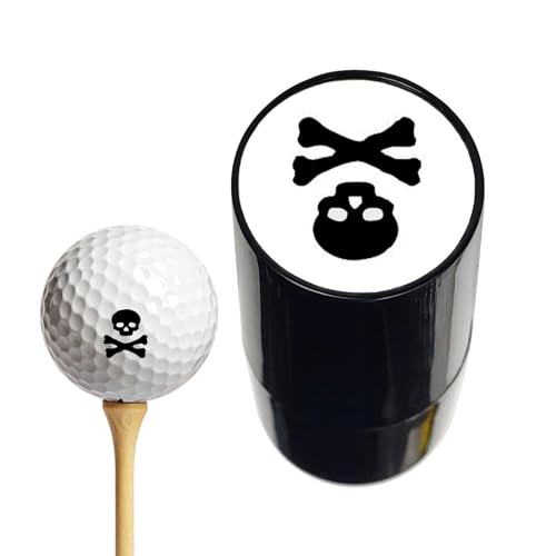 Nbhuiakl Golf-Marker, Golfball-Prägung, Stempel, wasserdicht, Golf-Zubehör, langlebig und langlebig für eine genaue Identifizierung des Balls von Nbhuiakl