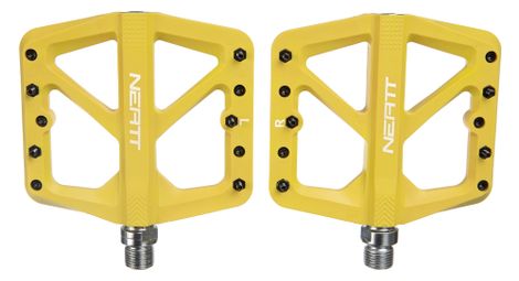 paar neatt composite 5 pin flat pedale gelb paar neatt composite 5 pin flat pedale gelb von Neatt