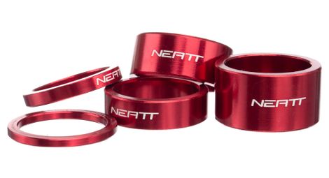 neatt kit aluminium spacer  x5  rot von Neatt