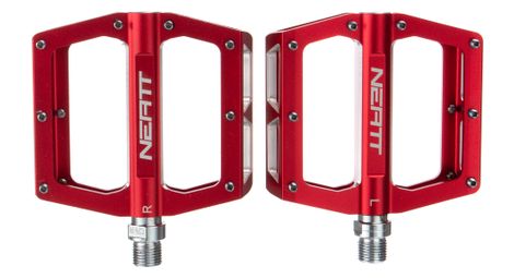 paar neatt attack v2 8 pin flat pedale rot paar neatt attack v2 8 pin flat pedale rot von Neatt