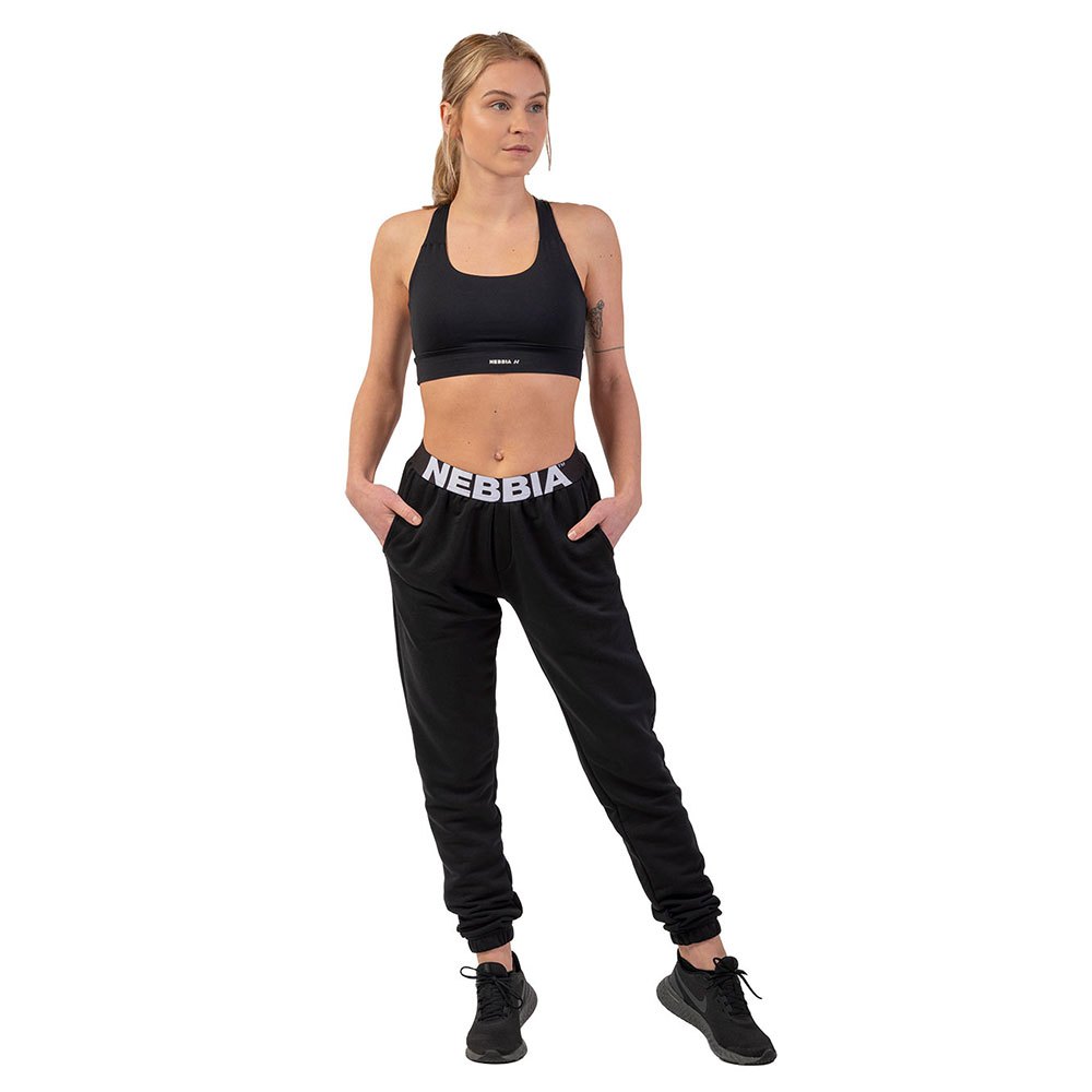 Nebbia Active Sports 413 Medium Support Sports Top Schwarz L Frau Nebbia Active Sports 413 Medium Support Sports Top Schwarz L Frau von Nebbia