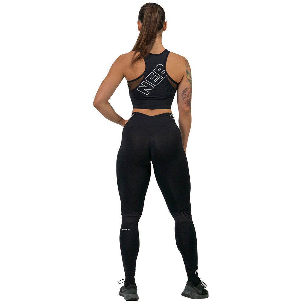 Nebbia Fit Activewear High-waist 443 Leggings Schwarz XS Frau von Nebbia