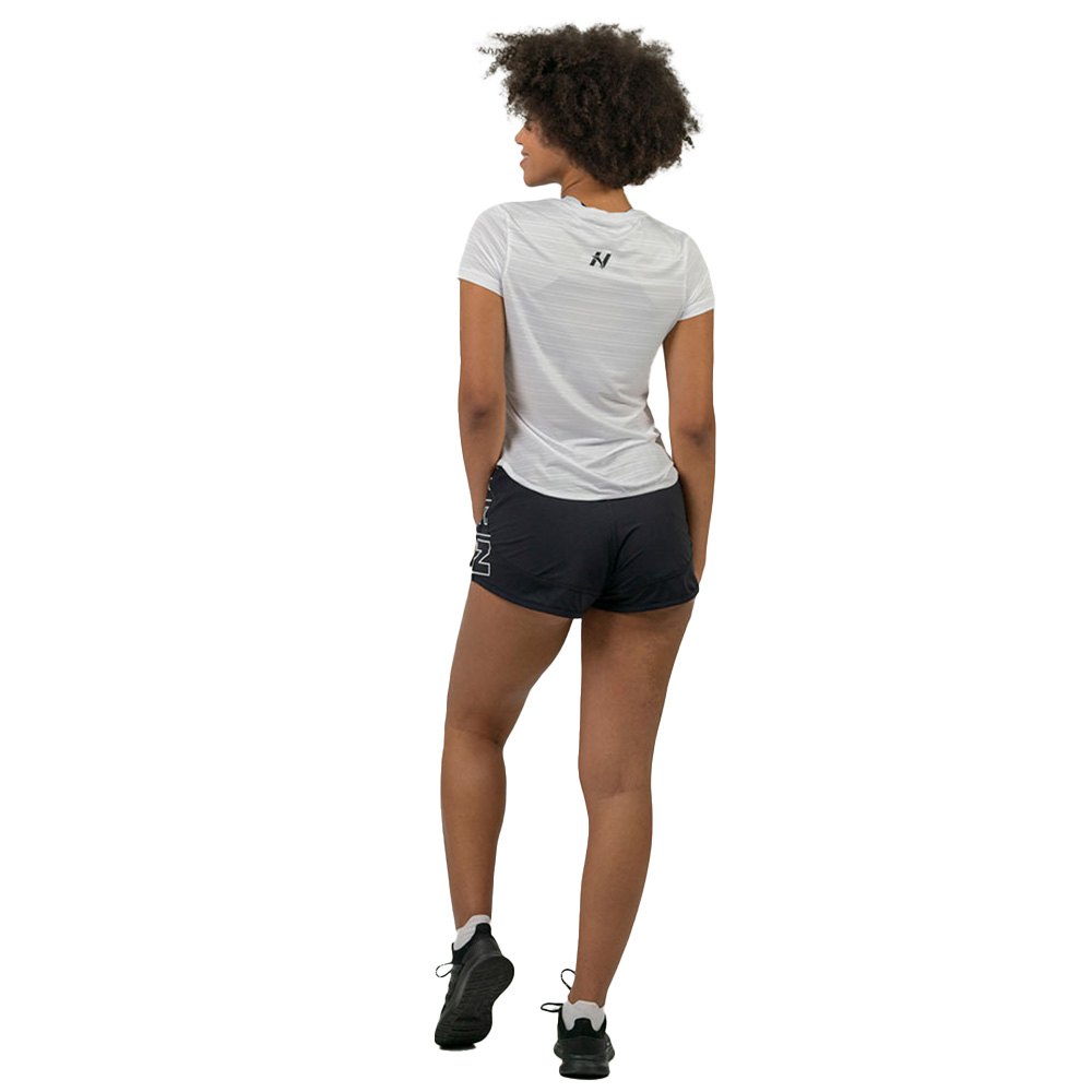 Nebbia Fit Activewear “airy” With Reflective Logo 438 Short Sleeve T-shirt Grau XS Frau Nebbia Fit Activewear “airy” With Reflective Logo 438 Short Sleeve T-shirt Grau XS Frau von Nebbia