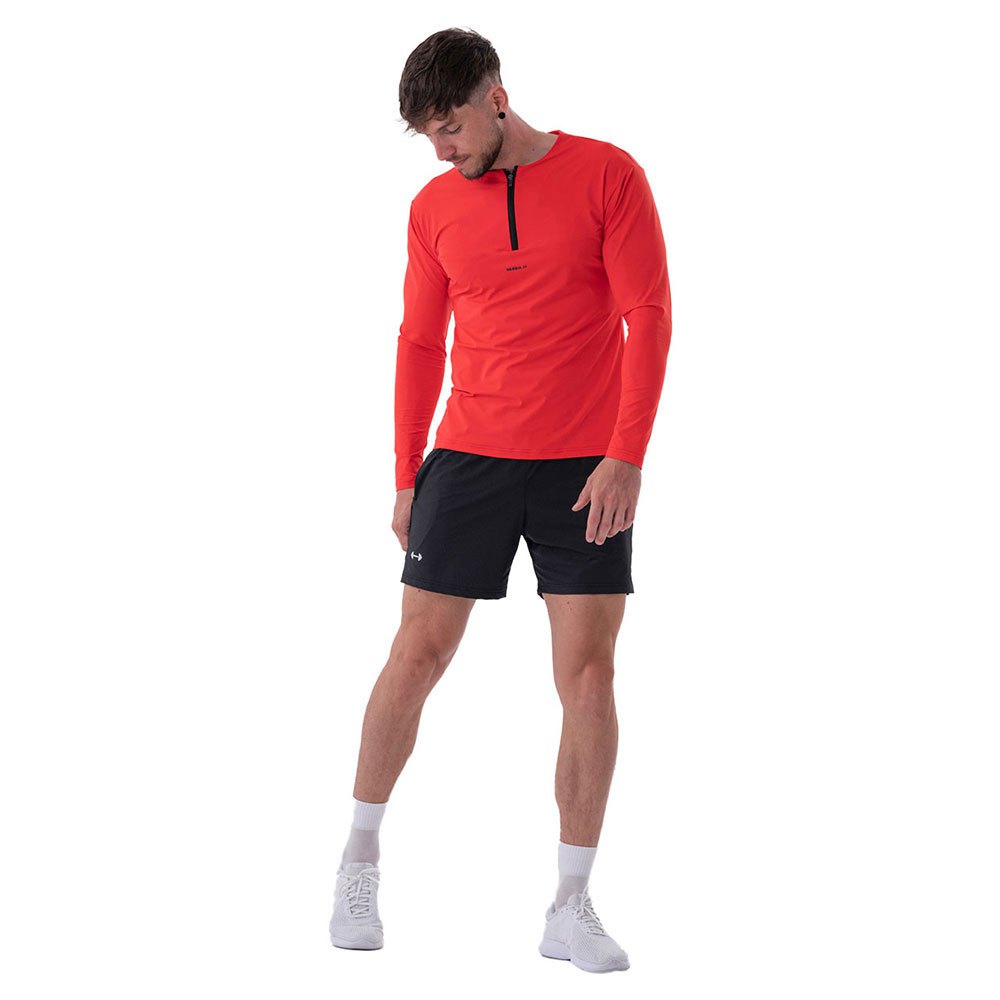 Nebbia Functional Layer Up 329 Long Sleeve T-shirt Orange M Mann Nebbia Functional Layer Up 329 Long Sleeve T-shirt Orange M Mann von Nebbia