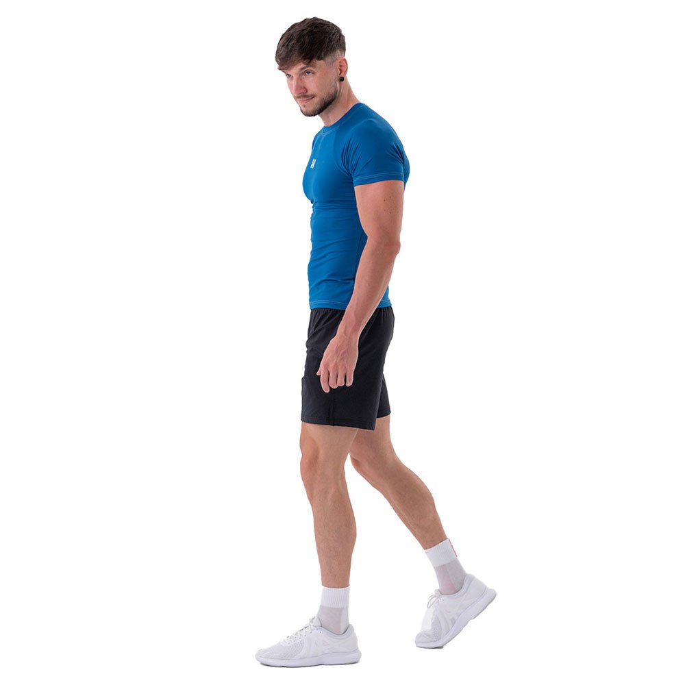 Nebbia Functional Slim-fit 324 Short Sleeve T-shirt Blau 2XL Mann von Nebbia