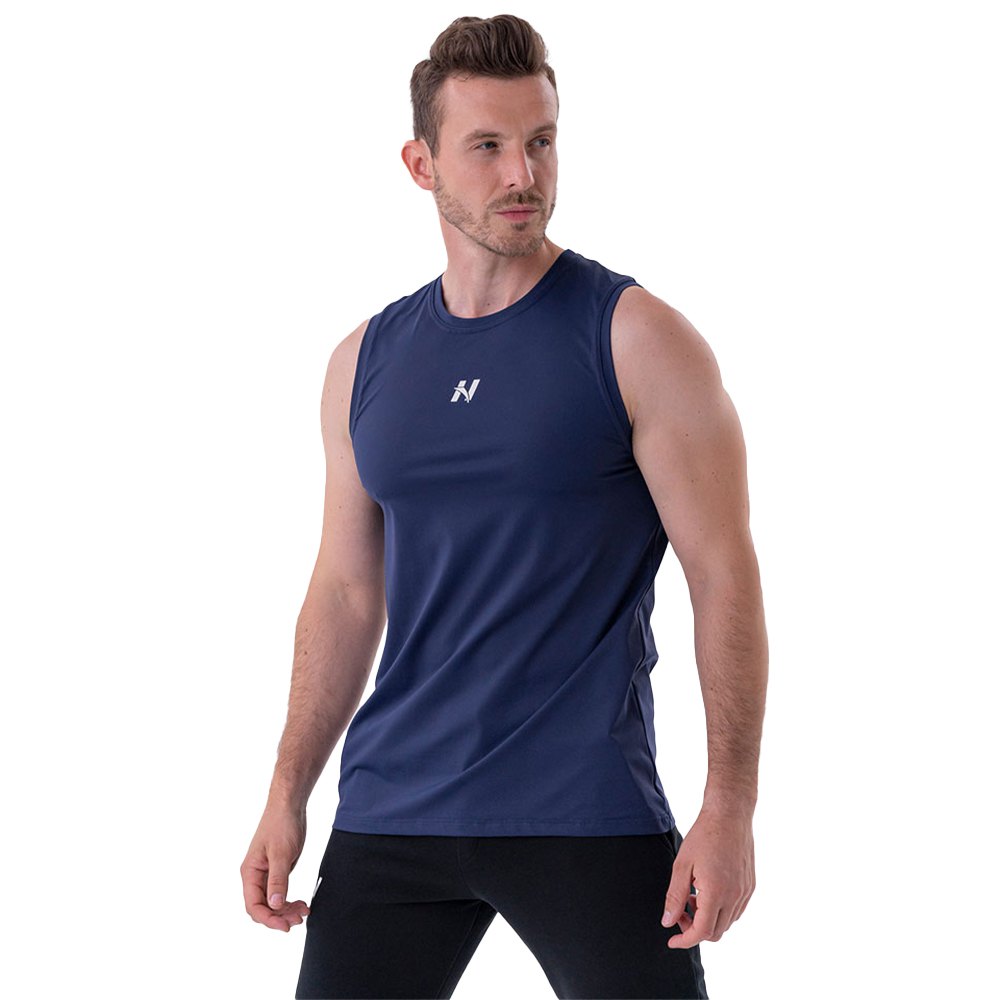 Nebbia Functional Sporty Power 322 Sleeveless T-shirt Blau 2XL Mann von Nebbia