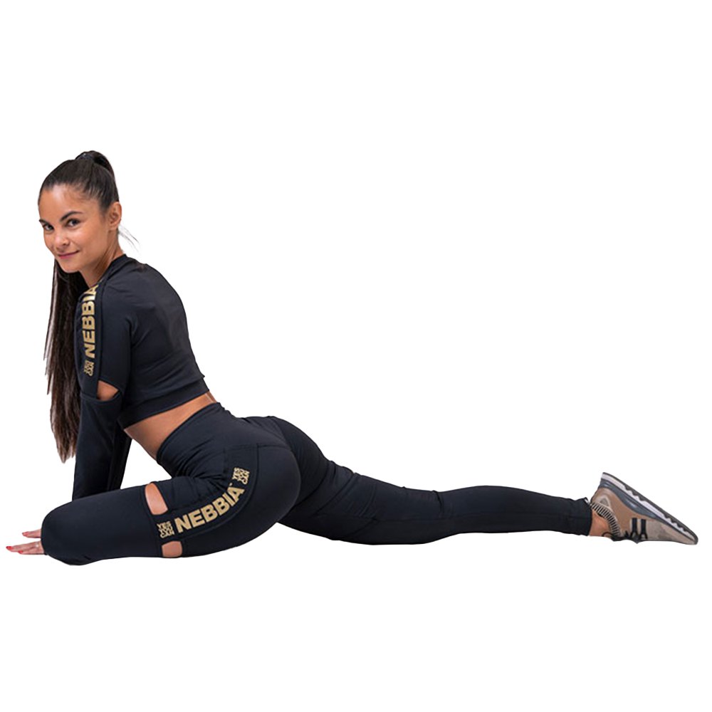 Nebbia Honey Bunny 820 Leggings Schwarz XS Frau von Nebbia