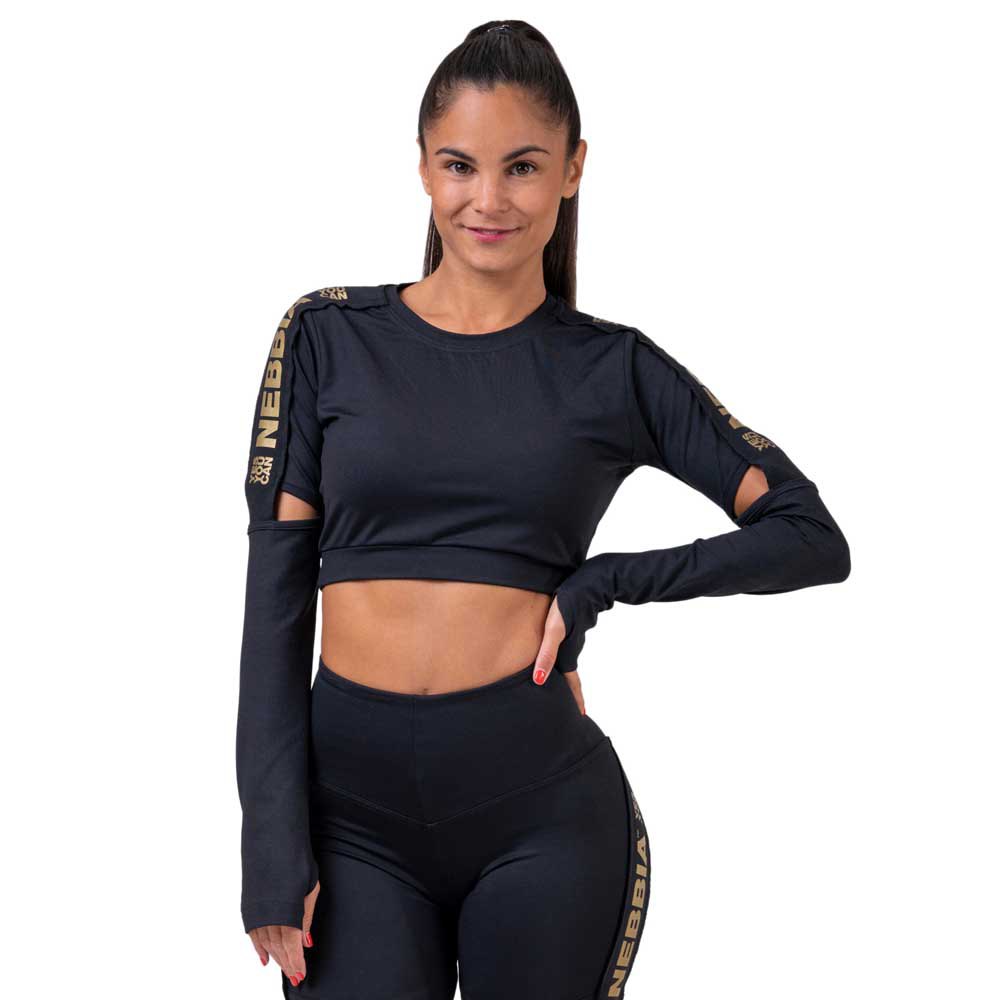 Nebbia Honey Bunny Long Sleeve T-shirt Schwarz XS Frau Nebbia Honey Bunny Long Sleeve T-shirt Schwarz XS Frau von Nebbia