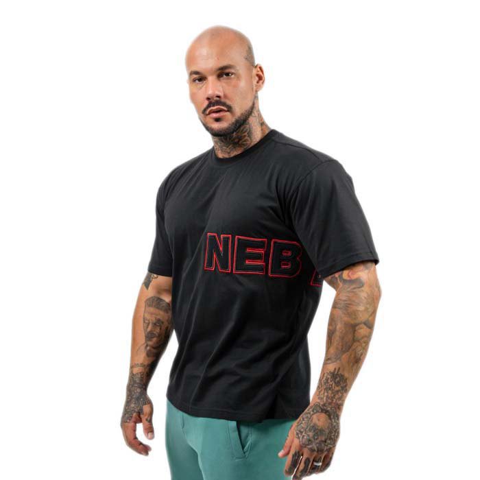 Nebbia Loose Dedication Short Sleeve T-shirt Schwarz L Mann von Nebbia