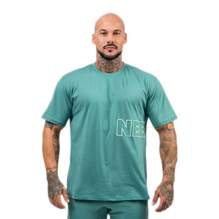 Nebbia Loose Dedication Short Sleeve T-shirt Grün XL Mann von Nebbia