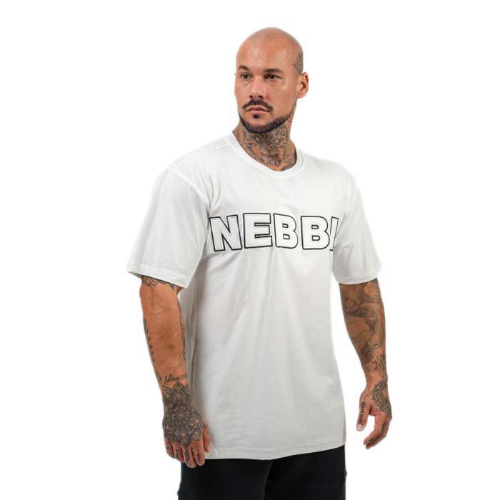 Nebbia Loose Legacy Short Sleeve T-shirt Weiß 2XL Mann von Nebbia
