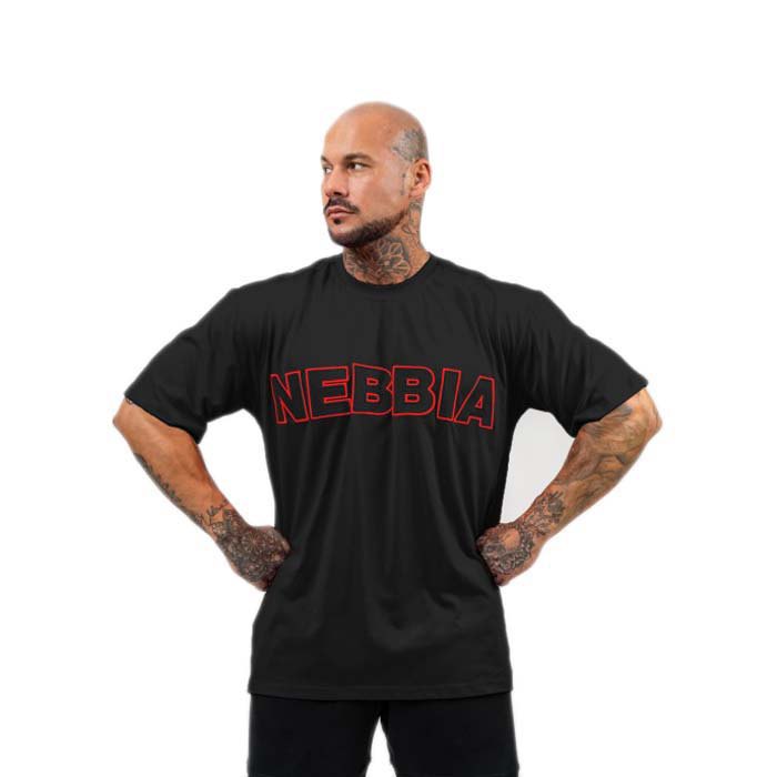 Nebbia Loose Legacy Short Sleeve T-shirt Schwarz M Mann von Nebbia