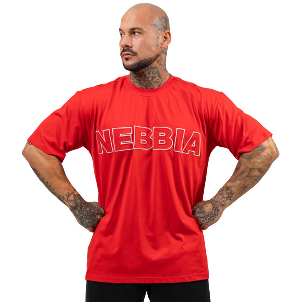 Nebbia Loose Legacy Short Sleeve T-shirt Rot L Mann Nebbia Loose Legacy Short Sleeve T-shirt Rot L Mann von Nebbia