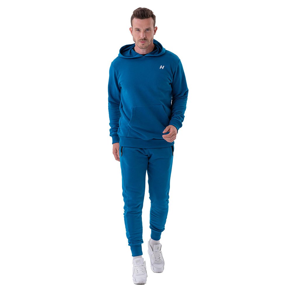 Nebbia With A Pouch Pocket 331 Hoodie Blau 2XL Mann von Nebbia