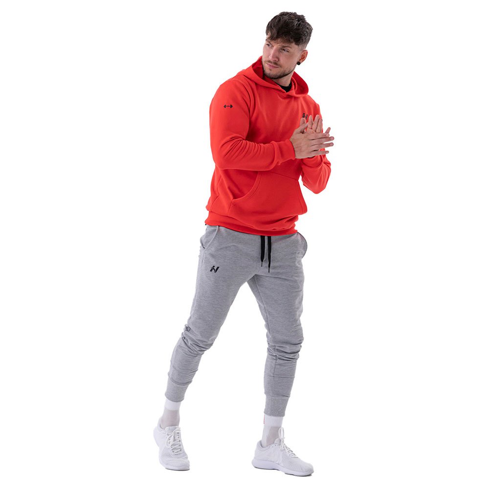 Nebbia With A Pouch Pocket 331 Hoodie Rot M Mann von Nebbia