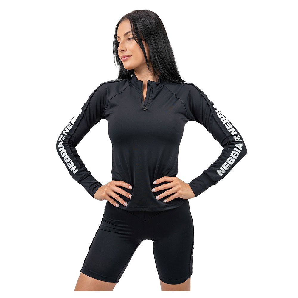 Nebbia Zipper Winner Jacket Schwarz S Frau Nebbia Zipper Winner Jacket Schwarz S Frau von Nebbia