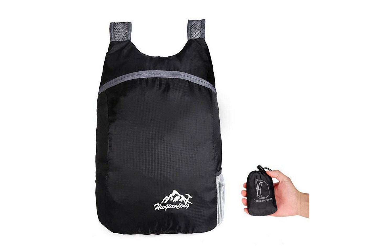 Nebelmeer Trekkingrucksack Wander Rucksäcke Leichter Outdoor-Rucksack mit doppelter Schulter, faltbar, wasserdicht, großer Kapazität, Wander-Rucksack von Nebelmeer