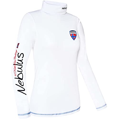 Nebulus Damen Rolli Warmer, Rollkragen, Langarm, weiß - XL/42 Nebulus Damen Rolli Warmer, Rollkragen, Langarm, weiß - XL/42 von Nebulus