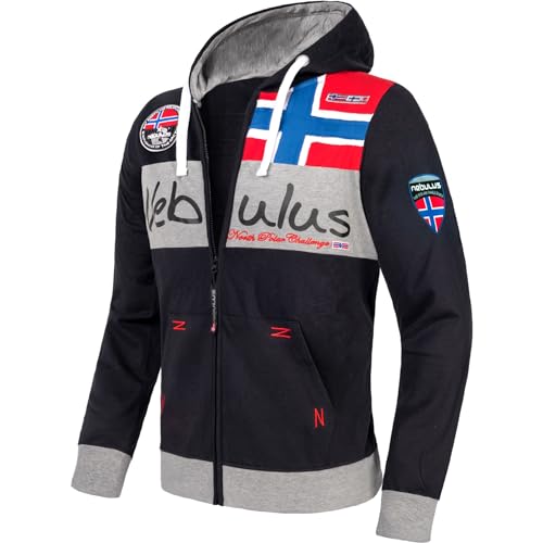 Nebulus Herren Sweatjacke NAPA, Übergangsjacke, Freizeitjacke, schwarz, Größe M Nebulus Herren Sweatjacke NAPA, Übergangsjacke, Freizeitjacke, schwarz, Größe M von Nebulus