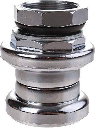 Steuersatz 1 1/8 2-fach ged. verchromt 30,0 mm, Schwarz Steuersatz 1 1/8 2-fach ged. verchromt 30,0 mm, Schwarz von Neco
