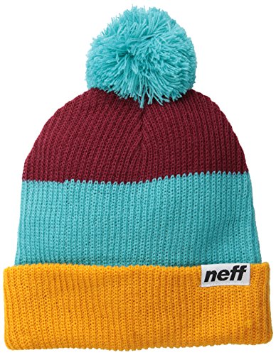 Neff Herren Mütze Snappy, Orange/Teal/Maroon, One Size Neff Herren Mütze Snappy, Orange/Teal/Maroon, One Size von Neff