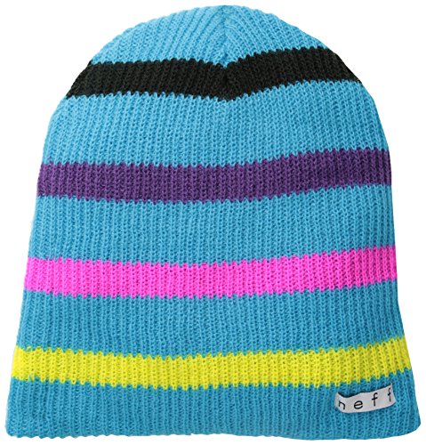 Neff Mütze Daily Stripe, Cyan Pink Yellow Black, One Size Neff Mütze Daily Stripe, Cyan Pink Yellow Black, One Size von Neff