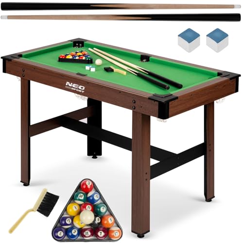 Billardtisch, Billard, Spielset, 4ft, 122 x 61 x 76 cm, Neo-Sport Billardtisch, Billard, Spielset, 4ft, 122 x 61 x 76 cm, Neo-Sport von Neo-Sport