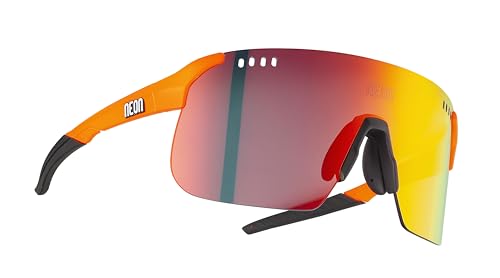 Neon Sonnenbrille SKY 2.0 AIR - Crystal Orange Fluo, Mirrortronic Red Neon Sonnenbrille SKY 2.0 AIR - Crystal Orange Fluo, Mirrortronic Red von Neon