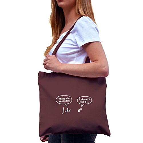 NERDO - Integrate yourself - Stoffbeutel, braun NERDO - Integrate yourself - Stoffbeutel, braun von NERDO