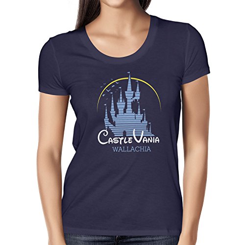 NERDO - Vampire Killer Wallachia - Damen T-Shirt, Größe L, navy NERDO - Vampire Killer Wallachia - Damen T-Shirt, Größe L, navy von NERDO