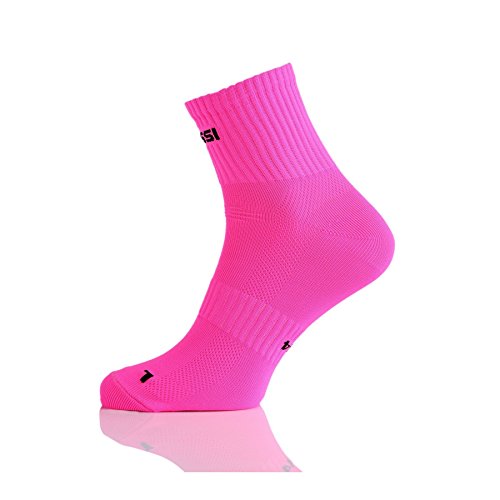 Nessi Sportsocken RKK Laufsocken Joggingsocken Radsocken Trekkingsocken viele Farben - Rosa, 38-41 von Nessi