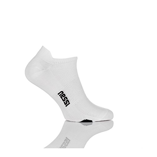 Nessi Sportsocken SRS Füßlinge Laufsocken Radsocken Damen Herren Atmungsaktiv - Weiss, 41-43 Nessi Sportsocken SRS Füßlinge Laufsocken Radsocken Damen Herren Atmungsaktiv - Weiss, 41-43 von Nessi