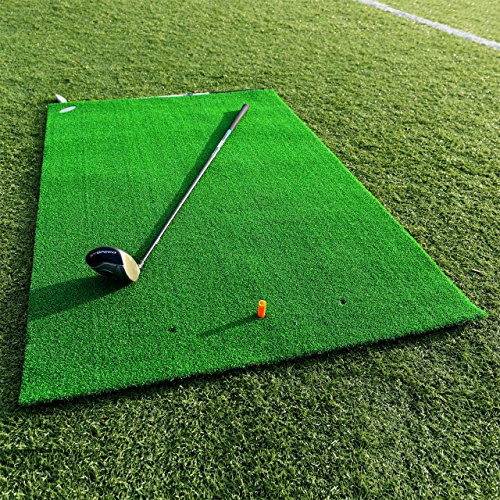 FORB Academy Golf Übungsmatte – Golf Matte zusammenrollen – Golf Tees enthalten | Golf Abschlagmatte | Rasen Matte | Abschlagmatte Golf von FORZA