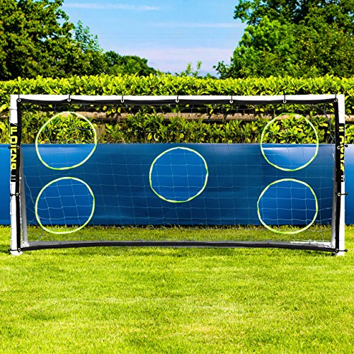 FORZA Fußballtor Torwand Netz (Fußball Tor Nicht enthalten) – Fußball Trainingsausrüstung | Scheibenschießen | Torwand für Fussballtor | TOR NICHT INBEGRIFFEN (2,4m x 1,2m) von FORZA