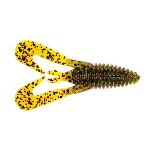 Baitfuel Mini Kickin' B-Bug Vielseitiger Kreatur-Köder, angereichert mit Supercharged X55 Formula Gel, 8,9 cm, Wassermelonenrot von NetBait