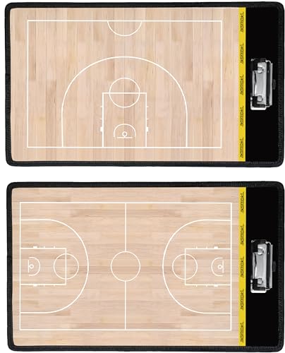 Netsportique Taktikboard - Basketball - 35 x 20 cm - magnetisch - mit Stift und Magneten von Netsportique