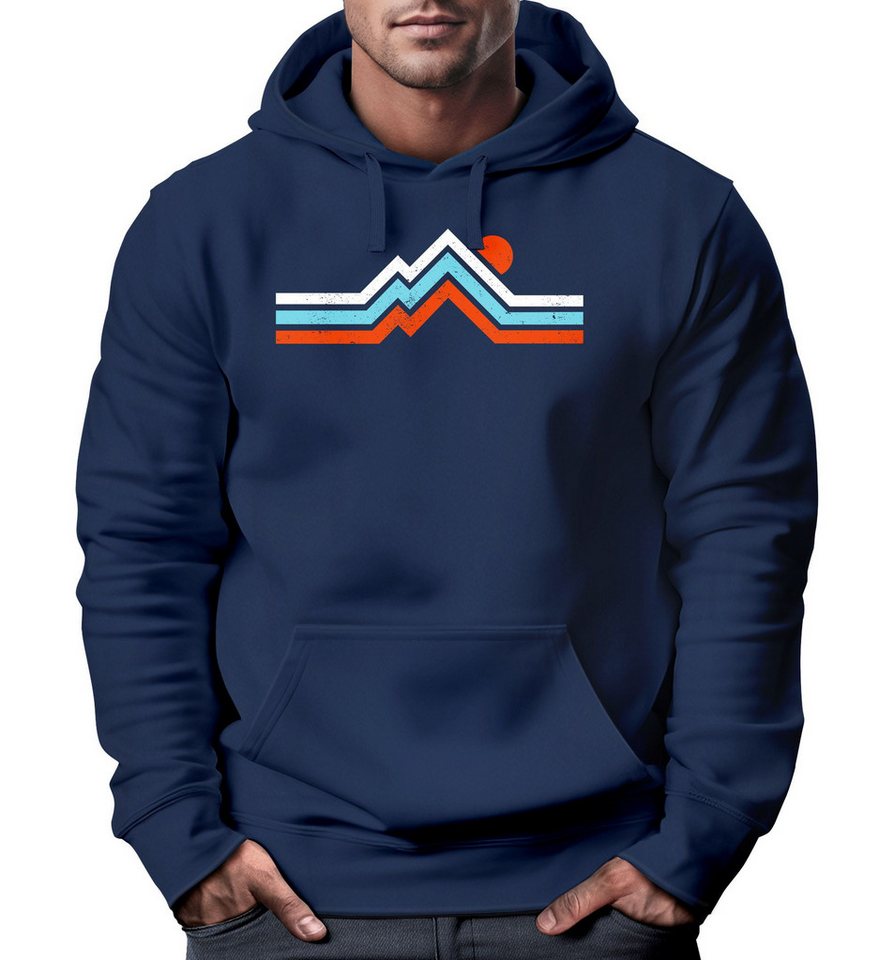 Neverless Hoodie Hoodie Herren Berge Wandern Bergmotiv Aufdruck Printshirt Gebirge Neverless Hoodie Hoodie Herren Berge Wandern Bergmotiv Aufdruck Printshirt Gebirge von Neverless