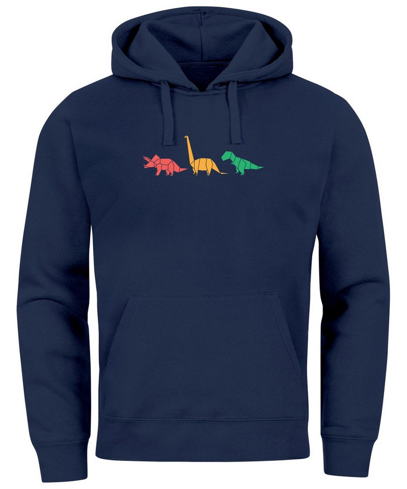 Neverless Hoodie Hoodie Herren Dinosaurier Aufdruck Polygon Tiere Geometric Print Neverless Hoodie Hoodie Herren Dinosaurier Aufdruck Polygon Tiere Geometric Print von Neverless